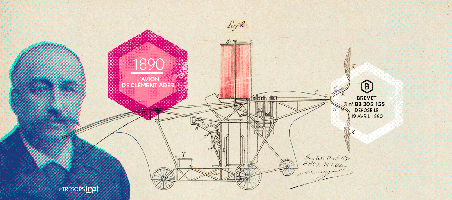 9 octobre 1890 - Et Clément Ader inventa l'avion 