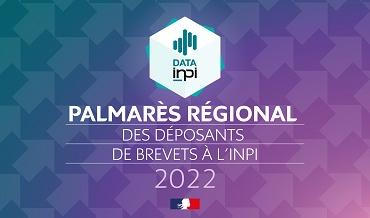Palmarès régional 2022 des déposants de brevets à l’INPI