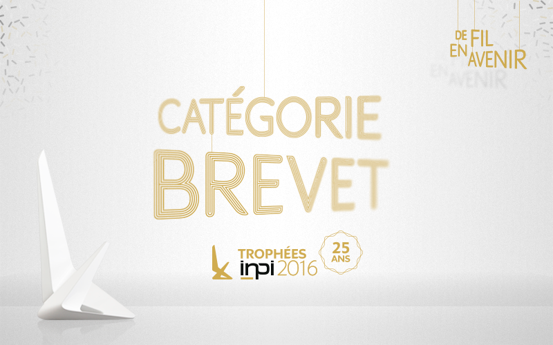 Image de la catégorie brevet des trophées de l'INPI 2016