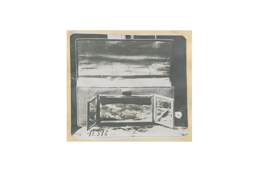 Modèle déposé le 13 octobre 1924 par la Société Jaffre Frères et Wolf pour un sac de dame La Coquette