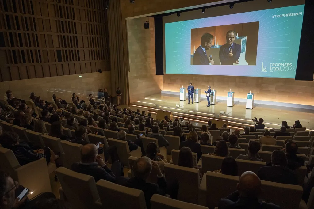 Vue sur l'amphithéâtre le soir de la remise des Trophées