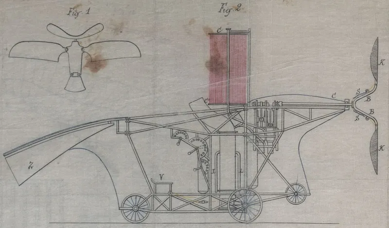 Brevet de l'avion de Clément Ader