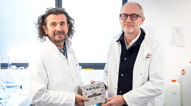 Bruno Mottet et Lyderic Bocque