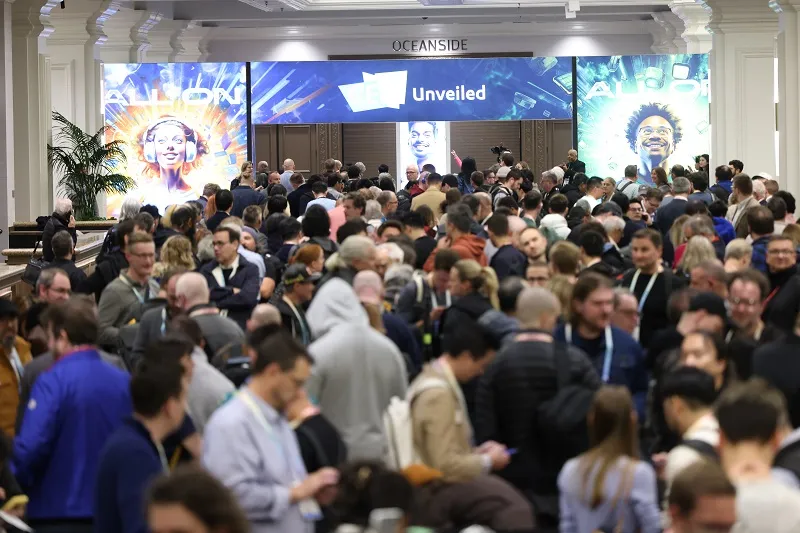 La foule au CES Las Vegas