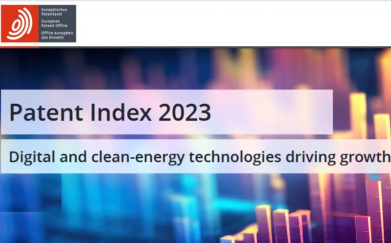 Patent Index OEB 2023