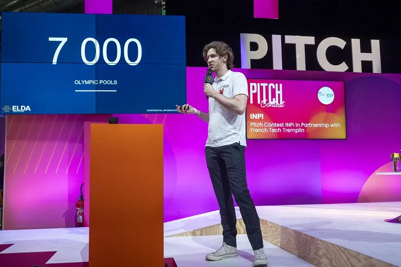 Nicolas Guibal, cofondateur d'Elda Technology ; crédit photo : Jean-Marie Cras 