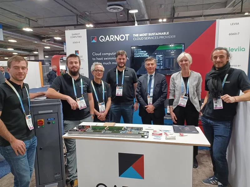 Rencontre avec l'équipe de Qarnot, une start-up accompagnée par l'INPI.