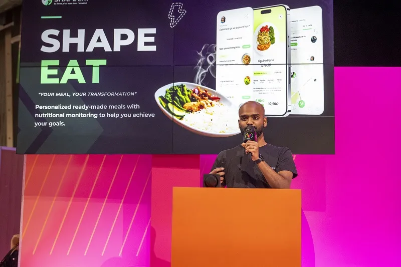 Magesh Purushothaman, cofondateur de Shape Eat ; crédit : Jean-Marie Cras
