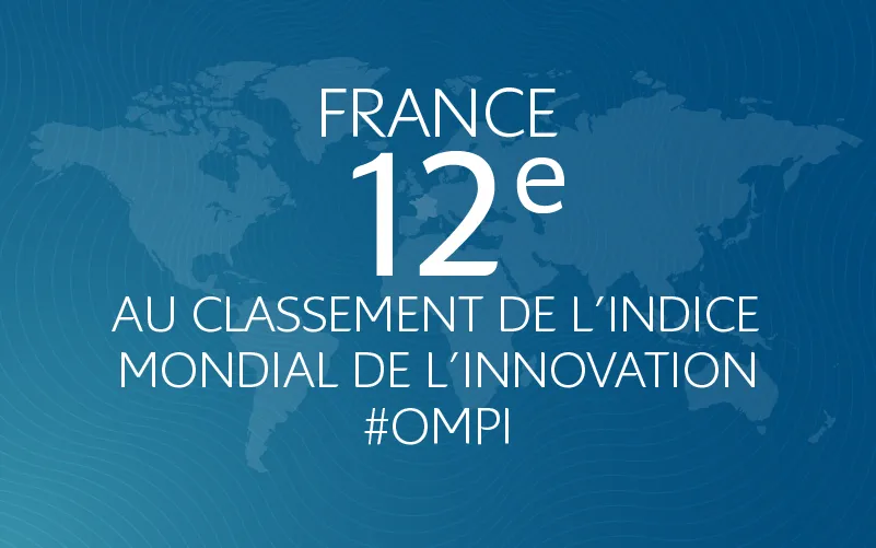 La France 12e au classement de l'indice mondial de l'innovation #OMPI
