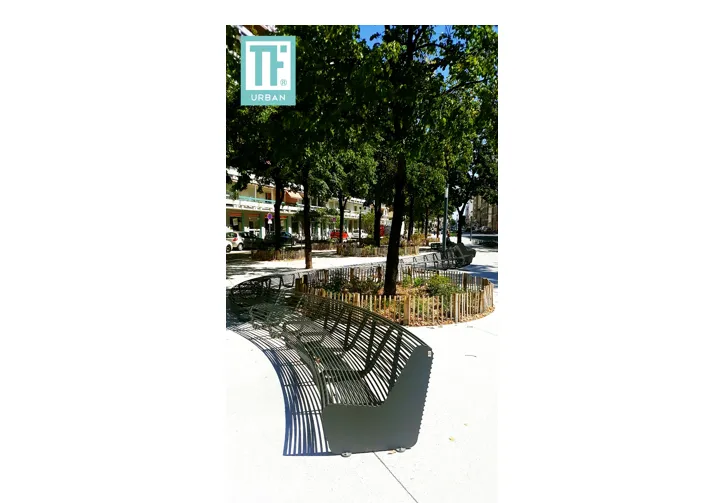 Circular Bench - by Lucile Soufflet - Villeurbanne 2019