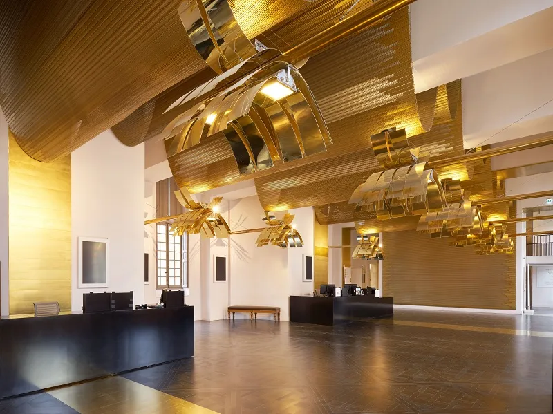 Pavillon Dufour, Château de Versailles - © David Foessel - Design Gaëlle Lauriot-Prévost, Dominique Perrault - Architecte : Dominique Perrault Architecture 