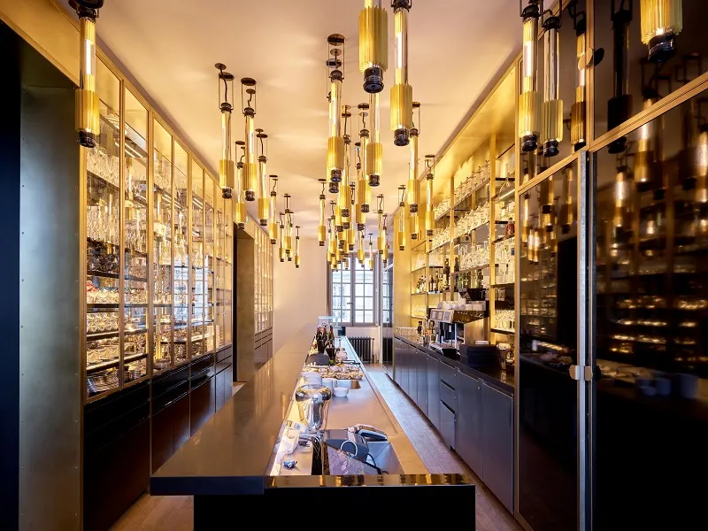 Pavillon Dufour, Château de Versailles - © David Foessel - Design Gaëlle Lauriot-Prévost, Dominique Perrault - Architecte : Dominique Perrault Architecture 